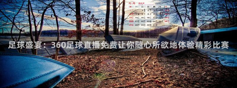 斗球24小时直播在线观看：足球盛宴：360足球直播免费让你随心所欲地体验精彩比赛